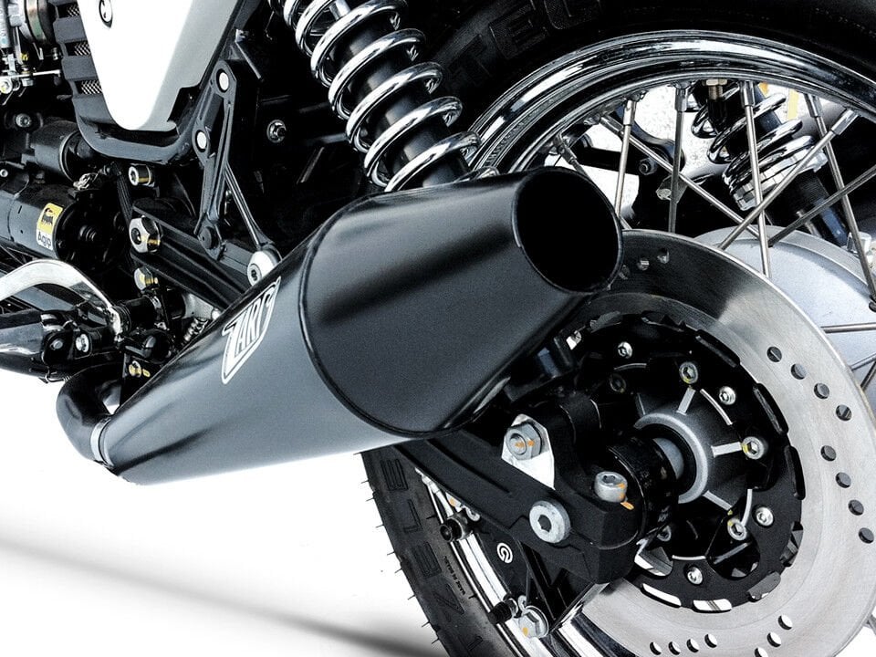 MOTO GUZZI V7 CAFE' RACER EGZOZ | ''CONICAL'' SLIP-ONS (09-12)