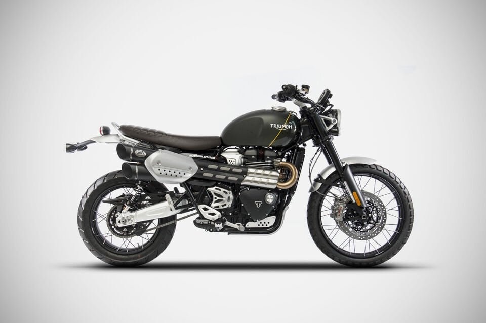 TRIUMPH SCRAMBLER 1200 EGZOZ | SLIP-ONS (24-26)