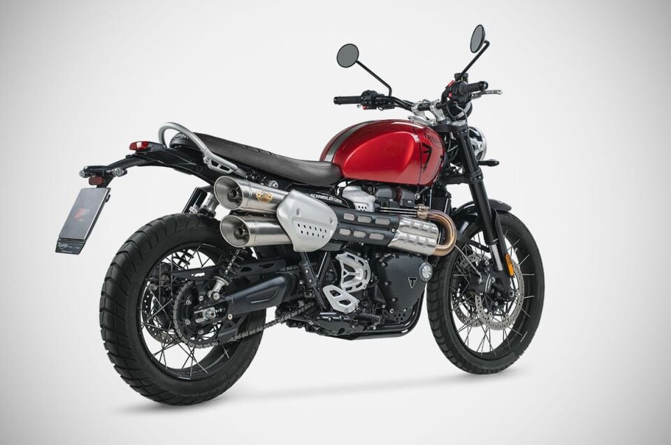 TRIUMPH SCRAMBLER 1200 EGZOZ | SLIP-ONS (24-26)