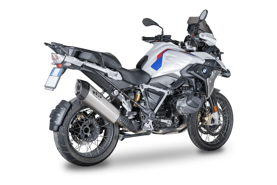 BMW R 1250 GS EGZOZ | SPARK SLIP-ON ''FIGHTER-EVO'' (18-23)