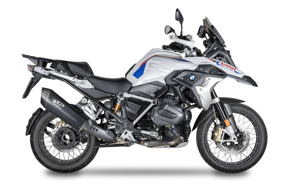 BMW R 1250 GS EGZOZ | SPARK SLIP-ON ''FIGHTER-EVO'' (18-23)