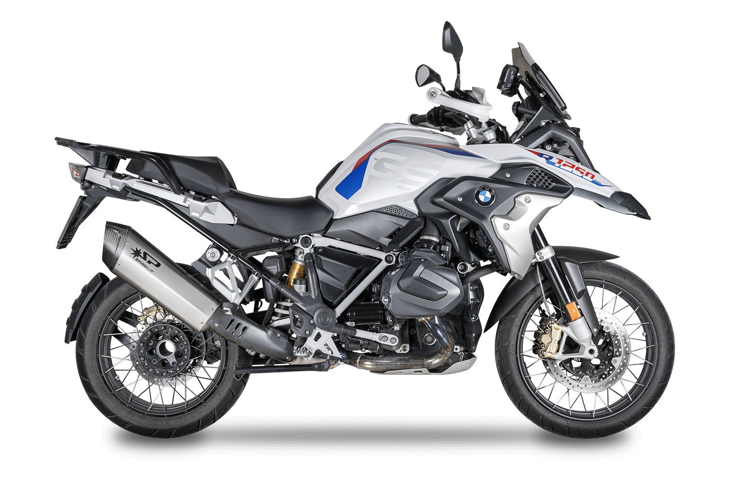 BMW R 1250 GS EGZOZ | SPARK SLIP-ON ''FIGHTER-EVO'' (18-23)