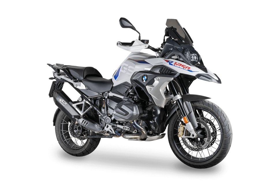 BMW R 1250 GS EGZOZ | SPARK SLIP-ON ''FIGHTER-EVO'' (18-23)