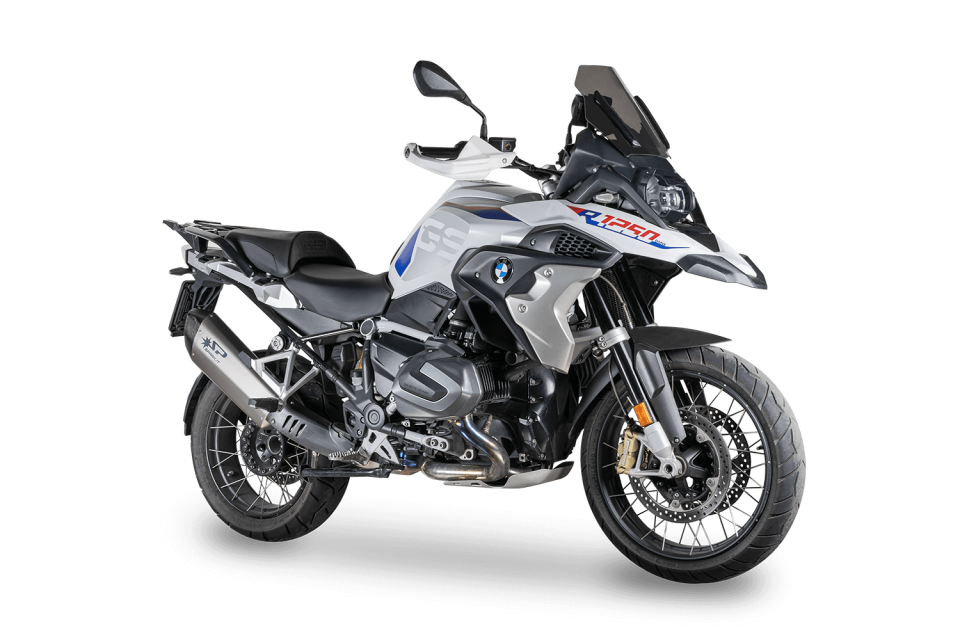 BMW R 1250 GS EGZOZ | SPARK SLIP-ON ''FIGHTER-EVO'' (18-23)