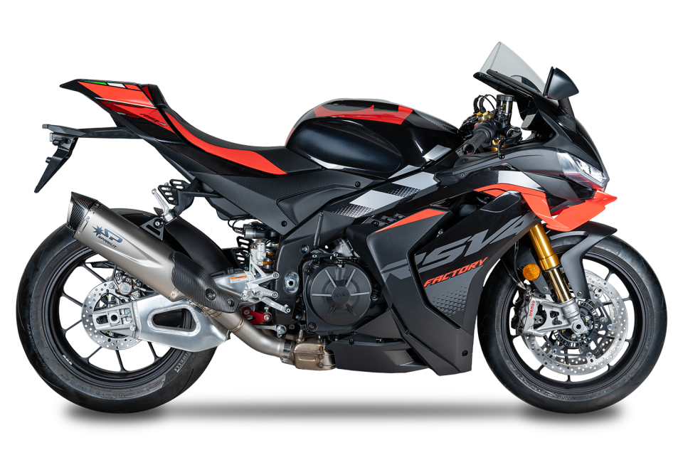 RSV4/TUONO V4 FACTORY | SLIP-ON EGZOZ ''FORCE-EVO''(21-26)