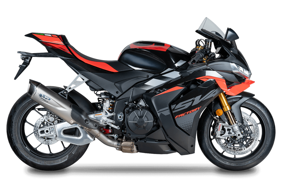 RSV4/TUONO V4 FACTORY | SLIP-ON EGZOZ ''FORCE-EVO''(21-26)
