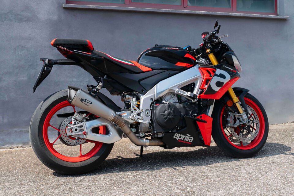 RSV4/TUONO V4 FACTORY | SLIP-ON EGZOZ ''KONIX-EVO''(21-24)