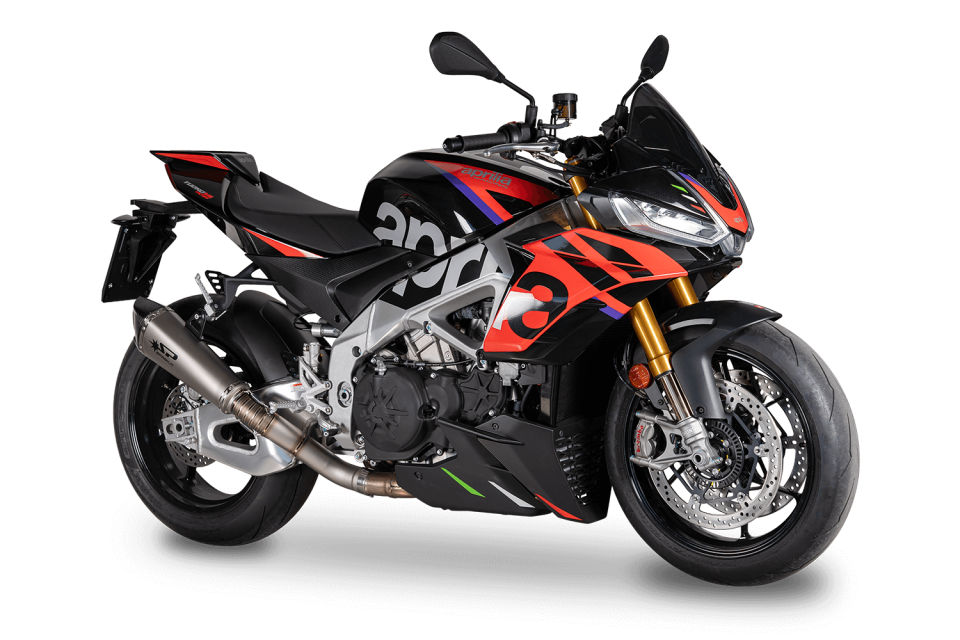 RSV4/TUONO V4 FACTORY | SLIP-ON EGZOZ ''KONIX-EVO''(21-24)