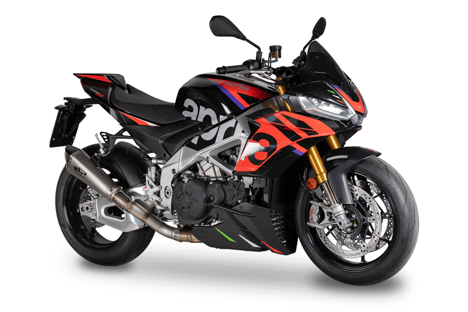 RSV4/TUONO V4 FACTORY | SLIP-ON EGZOZ ''KONIX-EVO''(21-26)