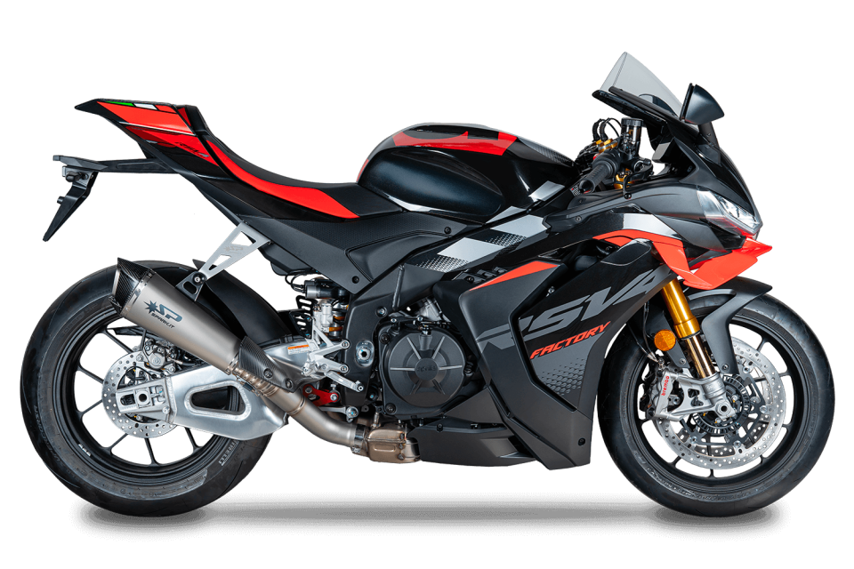 RSV4/TUONO V4 FACTORY | SLIP-ON EGZOZ ''KONIX-EVO''(21-26)