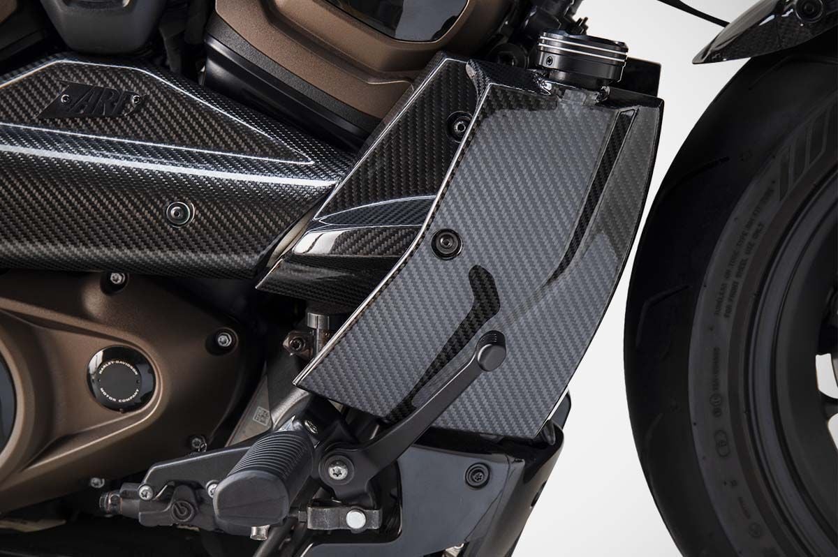SPORTSTER S |  YAN&ARKA KAPAMALAR + RADYATOR KAPAK  (21-26)