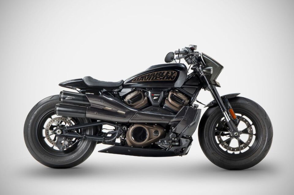 SPORTSTER S |  YAN&ARKA KAPAMALAR + RADYATOR KAPAK  (21-26)