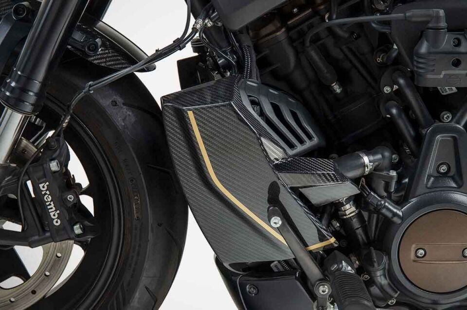 SPORTSTER S |  YAN&ARKA KAPAMALAR + RADYATOR KAPAK '120TH'  (21-26)
