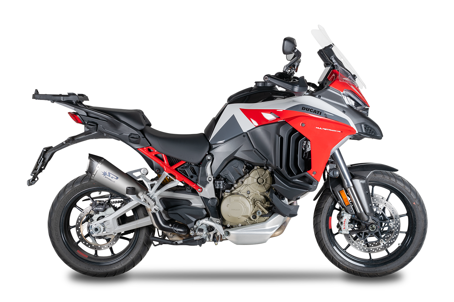 MULTISTRADA V4/V4S EGZOZ | SLIP-ON ''KONIX-EVO''(21-24)