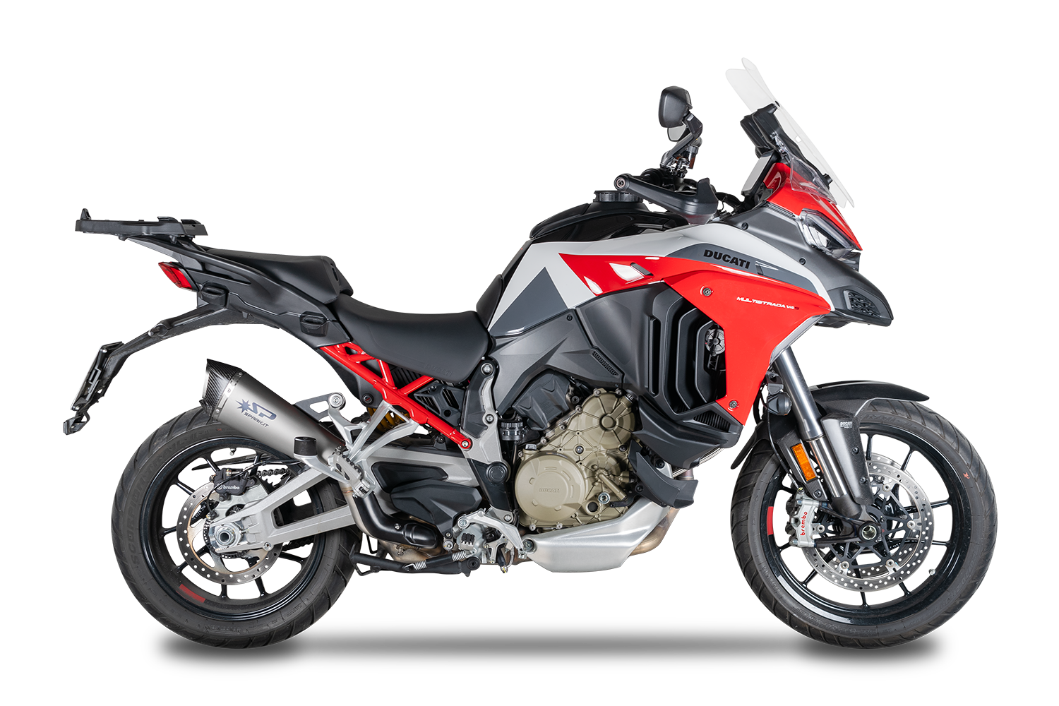 DUCATI MULTISTRADA V4/V4S EGZOZ | SLIP-ON ''KONIX-EVO''(21-24)