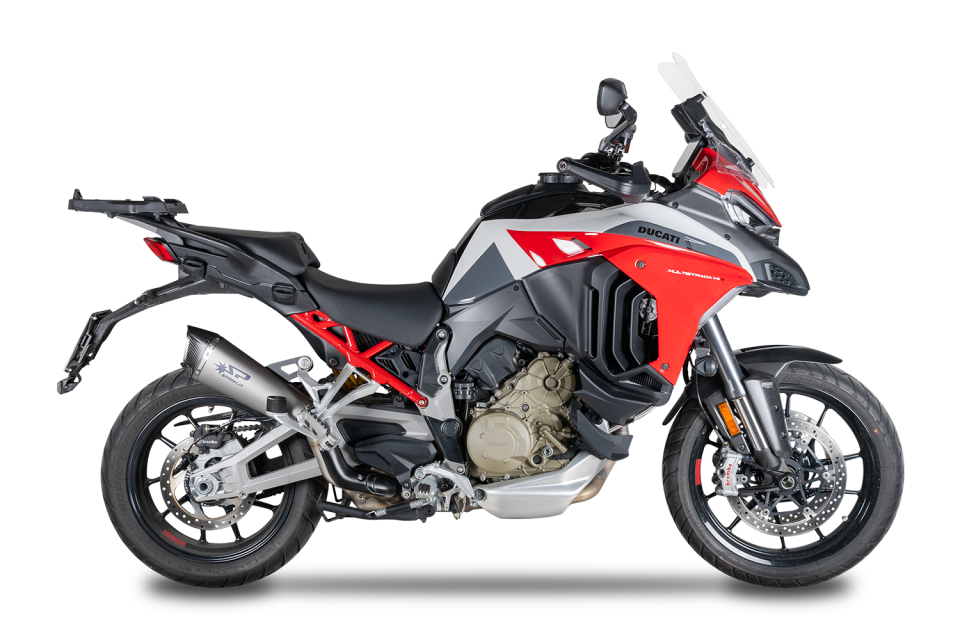 DUCATI MULTISTRADA V4/V4S EGZOZ | SLIP-ON ''KONIX-EVO''(21-24)