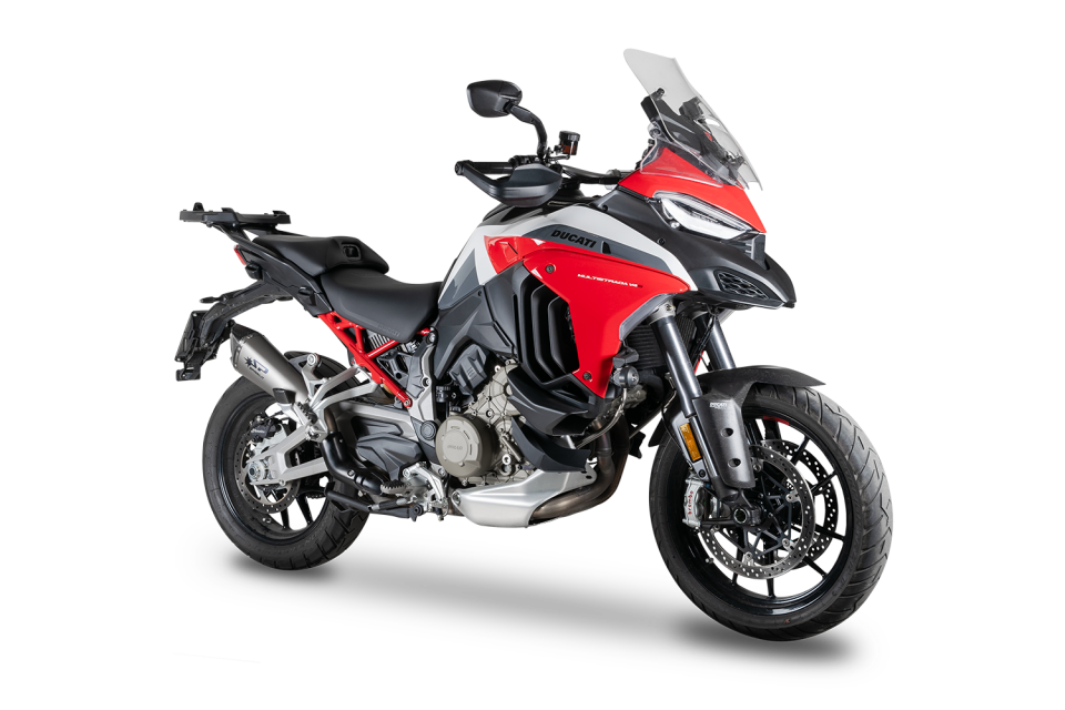 MULTISTRADA V4/V4S EGZOZ | SLIP-ON ''KONIX-EVO''(21-24)