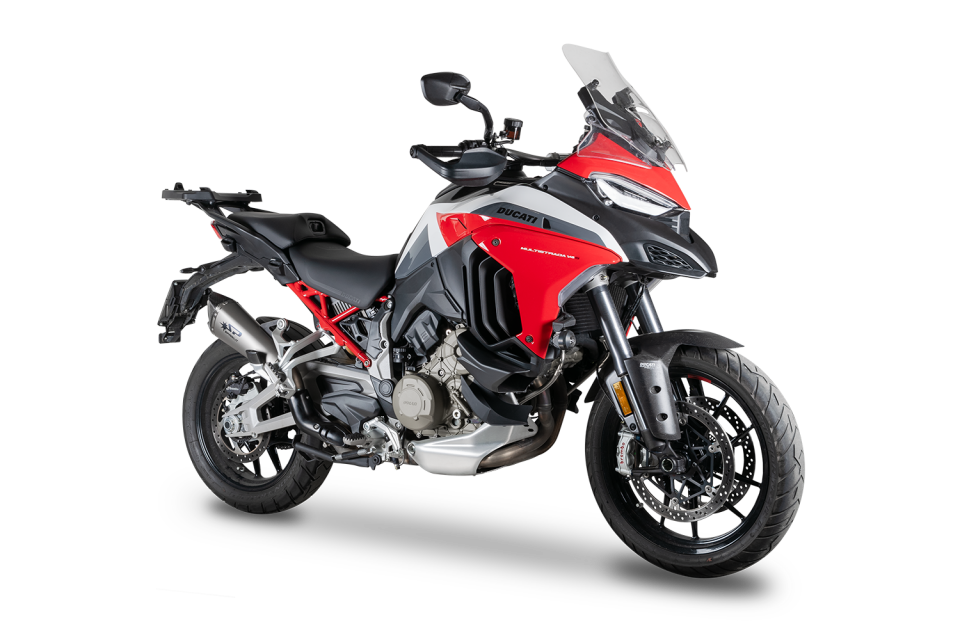 DUCATI MULTISTRADA V4/V4S EGZOZ | SLIP-ON ''KONIX-EVO''(21-24)