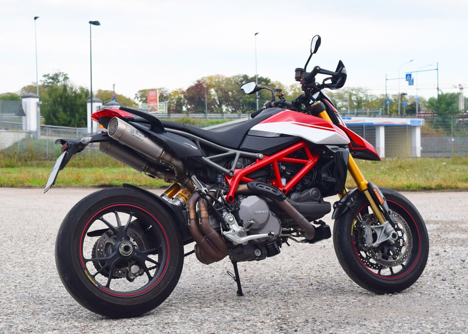 HYPERMOTARD 950/SP EGZOZ | SLIP-ON ''GRID-O'' (19-24)