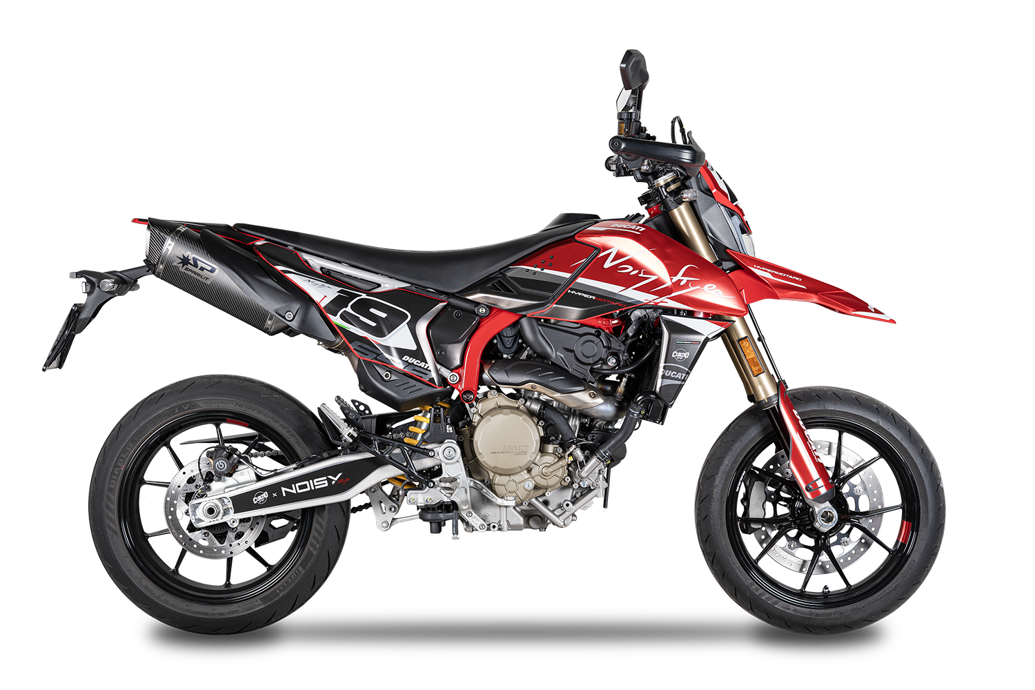HYPERMOTARD 698 MONO EGZOZ | SLIP-ON ''FORCE-EVO'' (24-25)