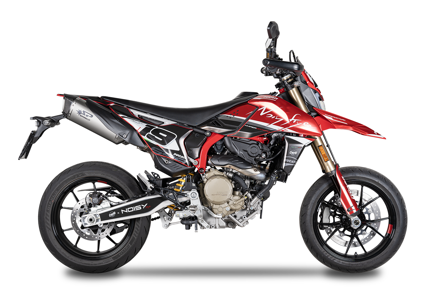 HYPERMOTARD 698 MONO EGZOZ | SLIP-ON ''FORCE-EVO'' (24-25)