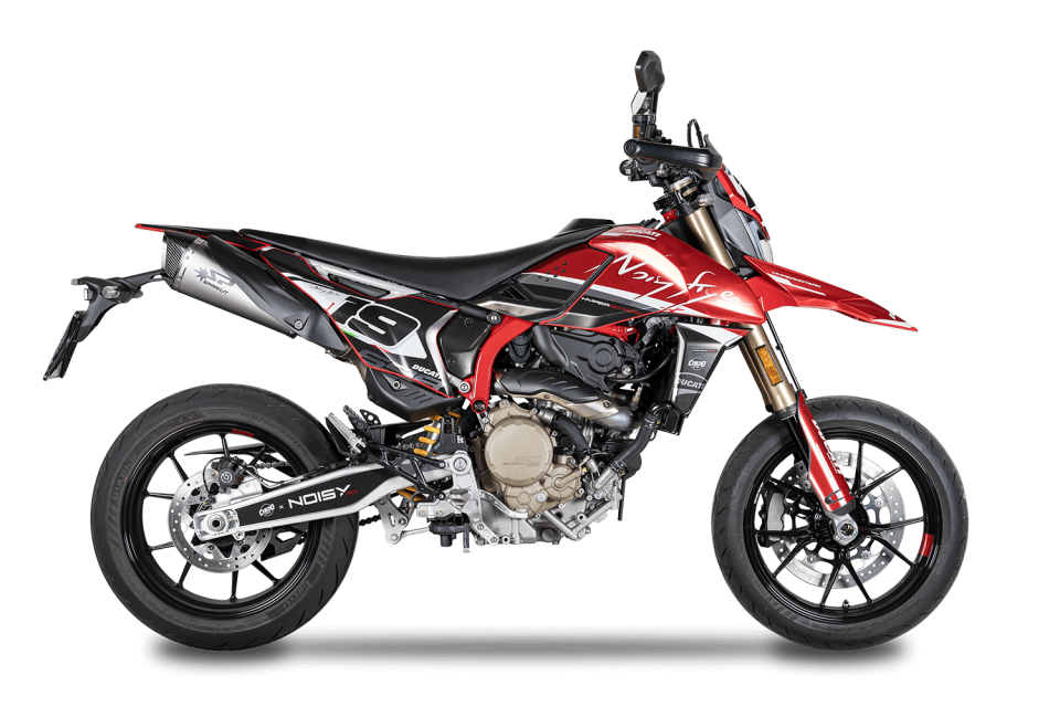 HYPERMOTARD 698 MONO EGZOZ | SLIP-ON ''KONIX-EVO'' (24-25)