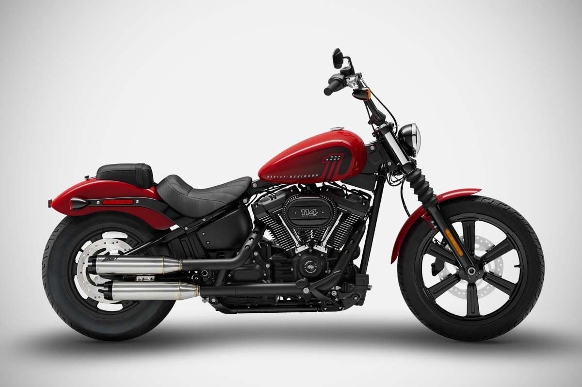 STREET BOB 114 EGZOZ | SLIP-ONS OVERLAPPED (17-24)