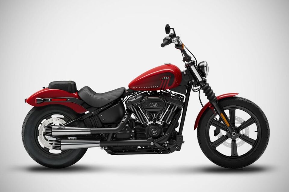 STREET BOB 114 EGZOZ | SLIP-ONS ''AVIO'' (17-24)