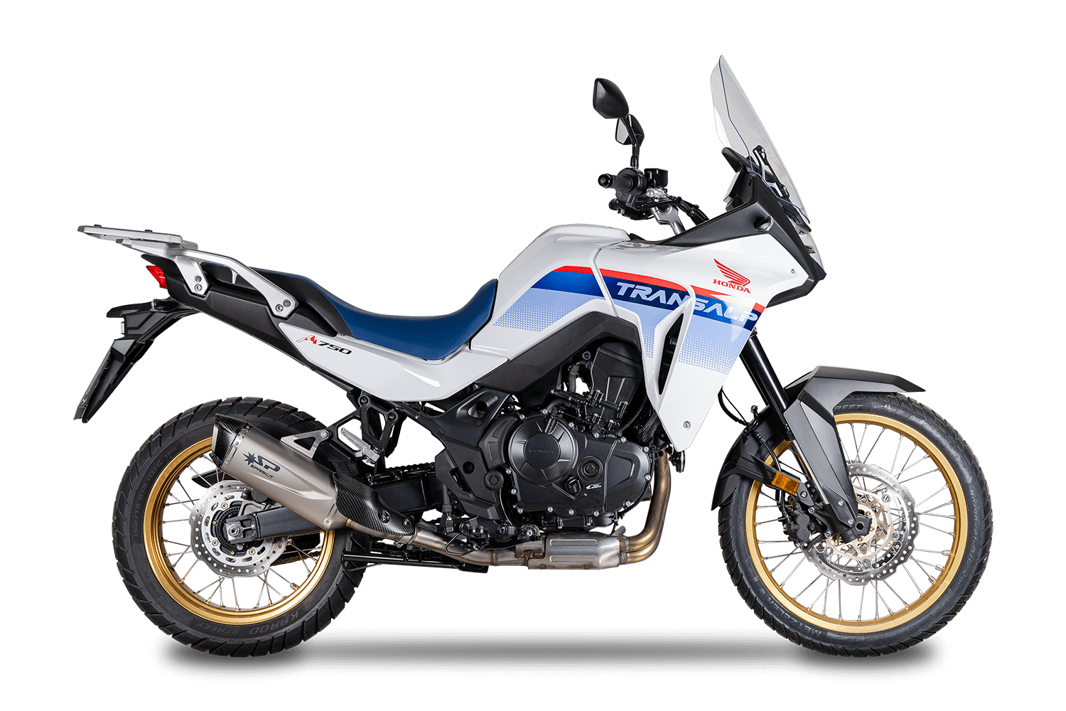 HONDA TRANSALP XL 750 EGZOZ | SLIP-ON ''FORCE-EVO''  (23-24)