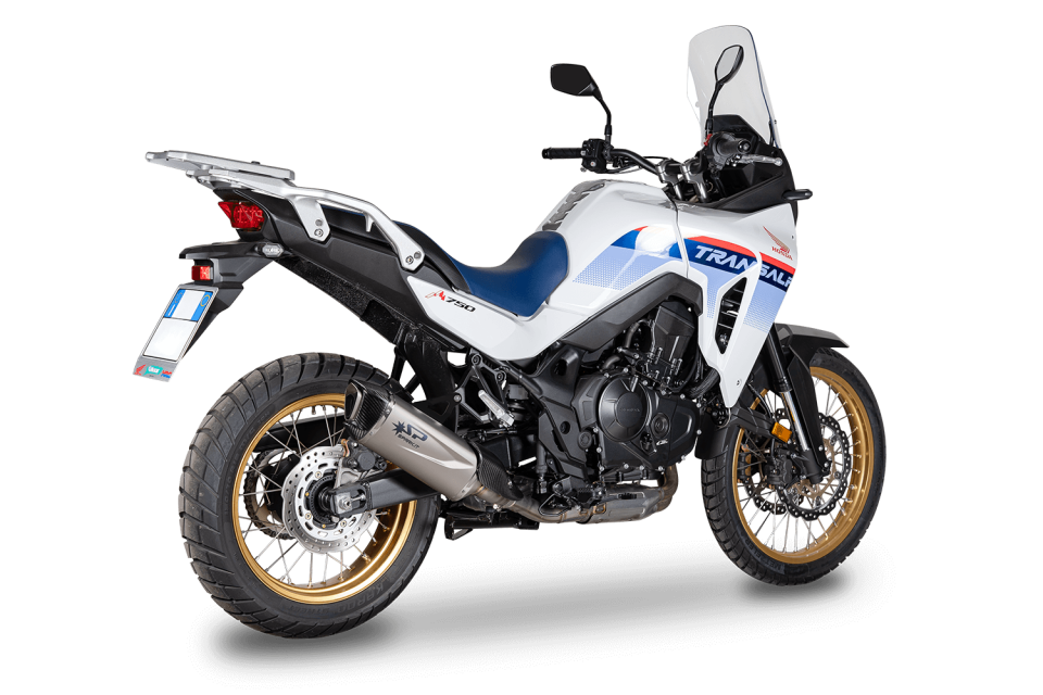 HONDA TRANSALP XL 750 EGZOZ | SLIP-ON ''FORCE-EVO''  (23-24)