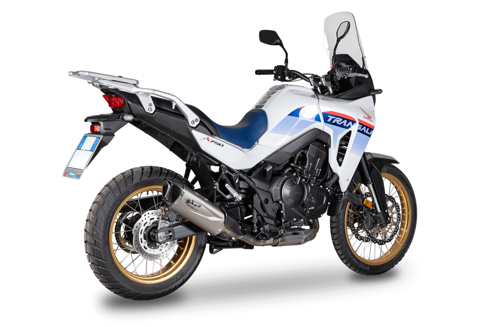HONDA TRANSALP XL 750 EGZOZ | SLIP-ON ''FORCE-EVO''  (23-26)