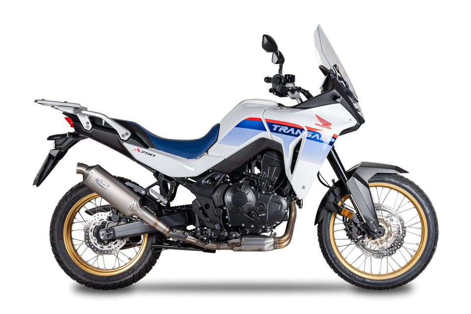 HONDA TRANSALP XL 750 EGZOZ | SLIP-ON ''DAKAR''  (23-26)