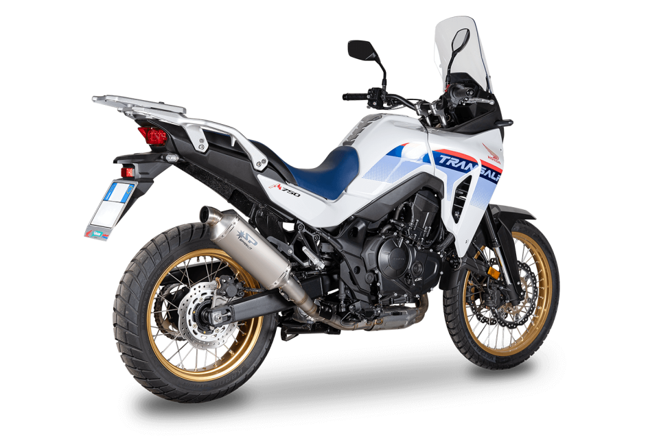 TRANSALP XL 750 EGZOZ | SLIP-ON ''DAKAR''  (23-24)