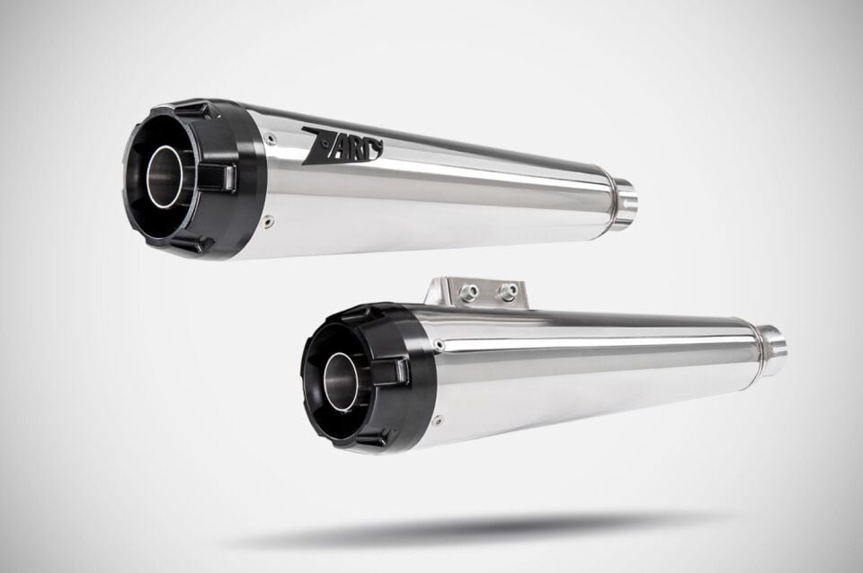 STREET BOB 114 EGZOZ | SLIP-ONS ''ALU'' (17-24)