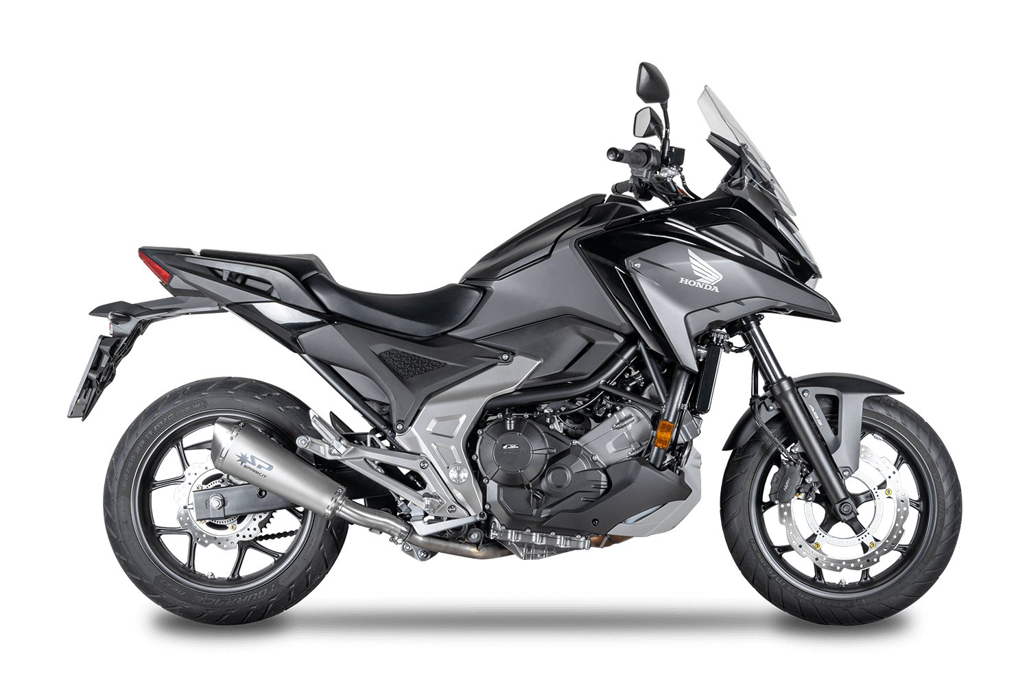 HONDA NC 750X/S  EGZOZ | SLIP-ON ''KONIX'' (14-21)