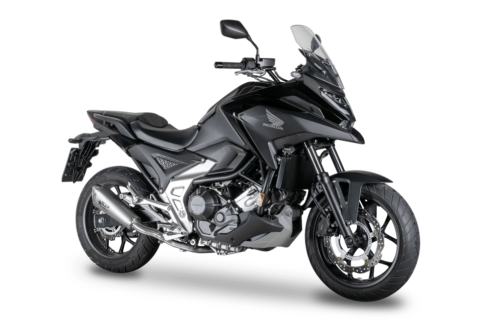 HONDA NC 750X/S  EGZOZ | SLIP-ON ''KONIX'' (14-21)