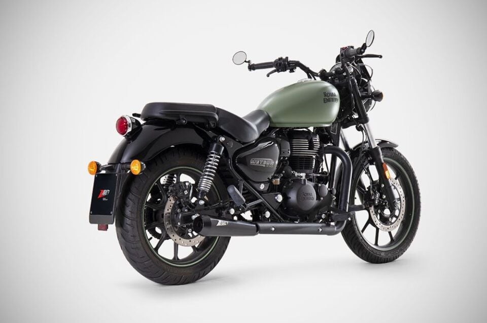 ROYAL ENFIELD METEOR 350 EGZOZ | SLIP-ON  (21-24)