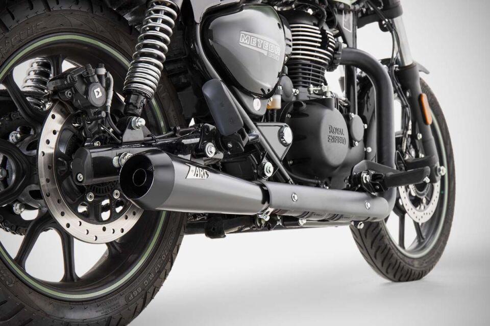 ROYAL ENFIELD METEOR 350 EGZOZ | SLIP-ON  (21-24)
