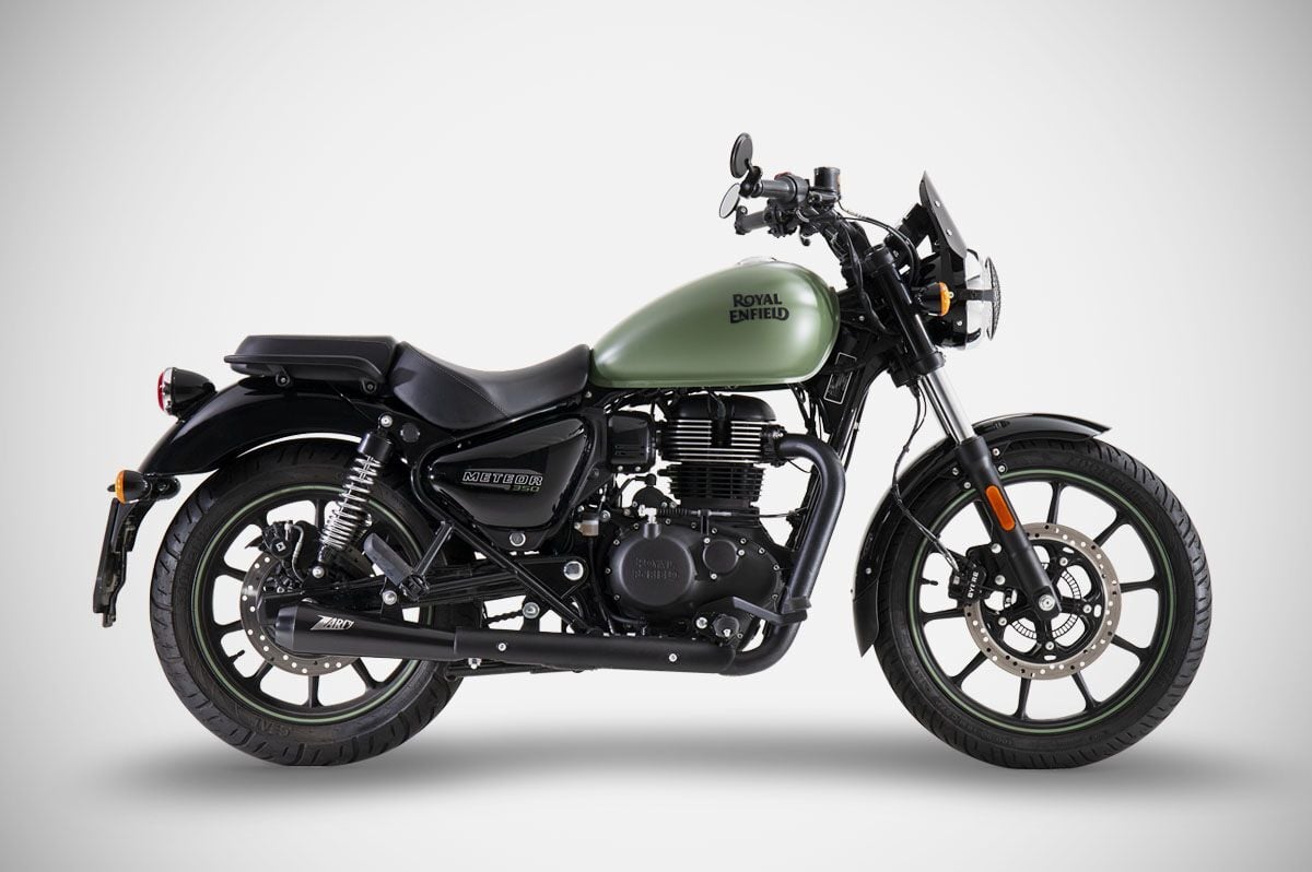 ROYAL ENFIELD METEOR 350 EGZOZ | SLIP-ON  (21-24)