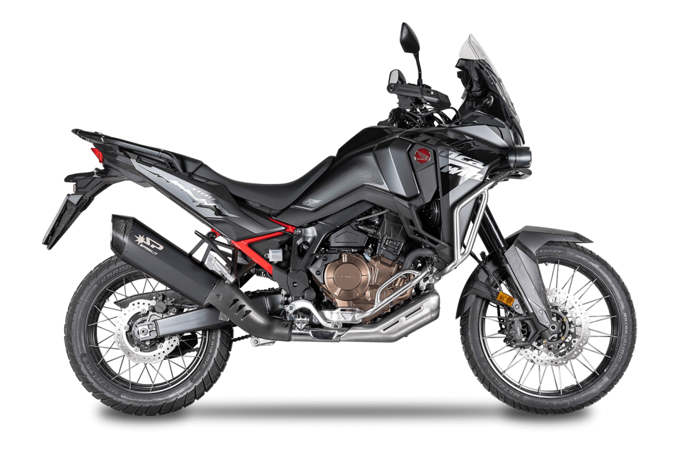 CRF 1100L AFRICA TWIN/ADV. EGZOZ  | SLIP-ON '' FIGHTER-EVO'' (20-24)