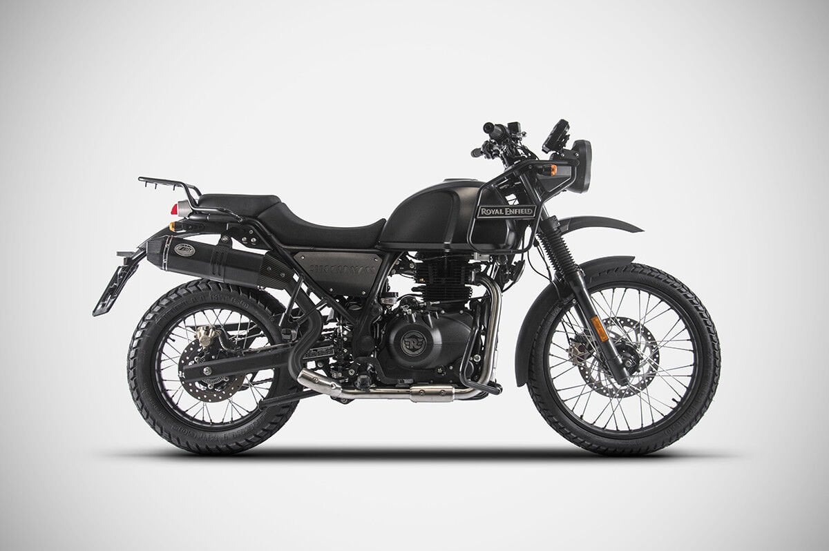 ROYAL ENFIELD HIMALAYAN 410 EGZOZ | ''PENTA HIGH'' SLIP-ON (21-23)