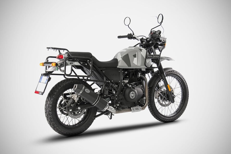 ROYAL ENFIELD HIMALAYAN 410 EGZOZ | ''PENTA LOW'' SLIP-ON (21-23)