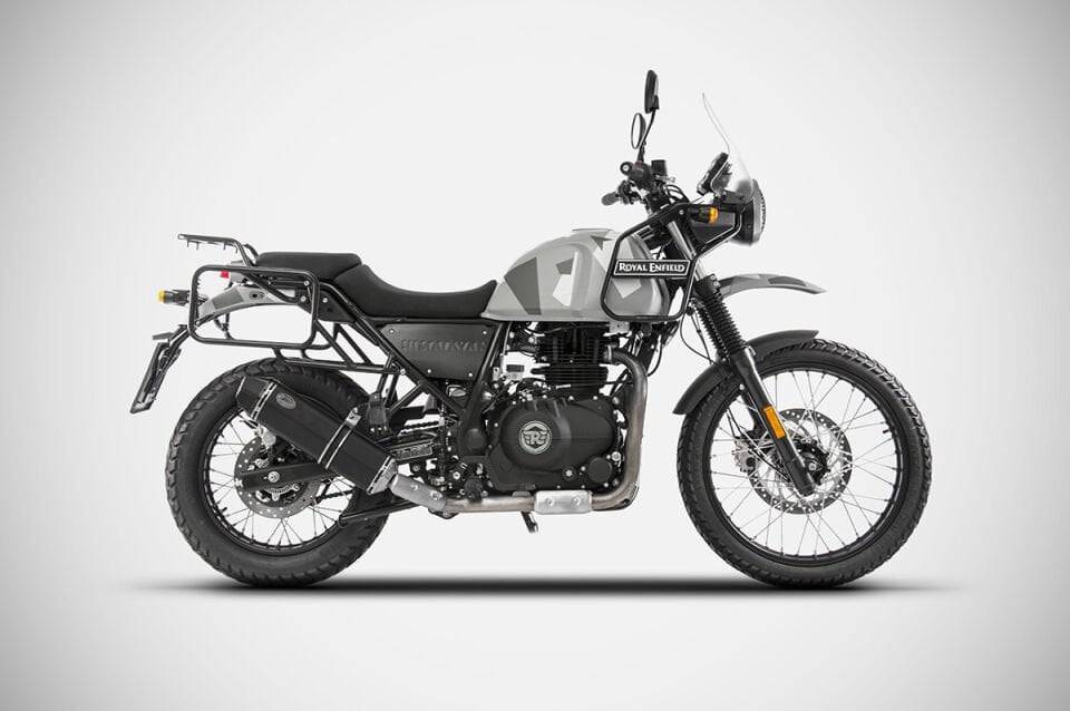 ROYAL ENFIELD HIMALAYAN 410 EGZOZ | ''PENTA LOW'' SLIP-ON (21-23)