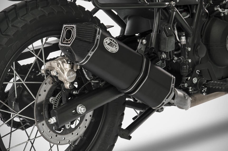 ROYAL ENFIELD SCRAM 411 EGZOZ | ''PENTA LOW'' SLIP-ON (22-23)