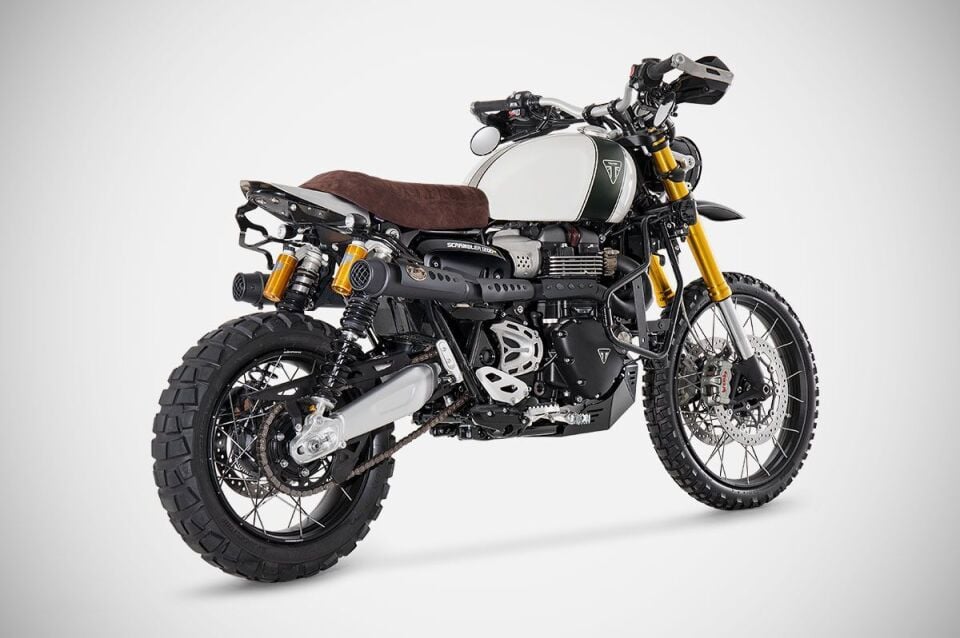 TRIUMPH SCRAMBLER 1200 EGZOZ |2>2  FULL SİSTEM (24-25)