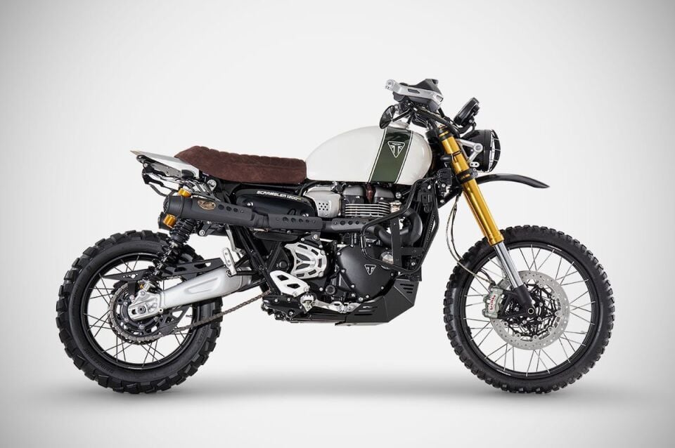 TRIUMPH SCRAMBLER 1200 EGZOZ |2>2  FULL SİSTEM (24-26)
