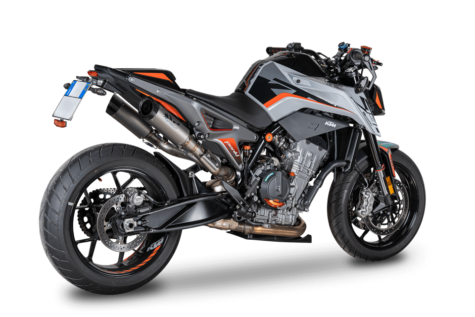 KTM DUKE 790 L EGZOZ| SLIP-ONS  ''DYNO'' (23-24)