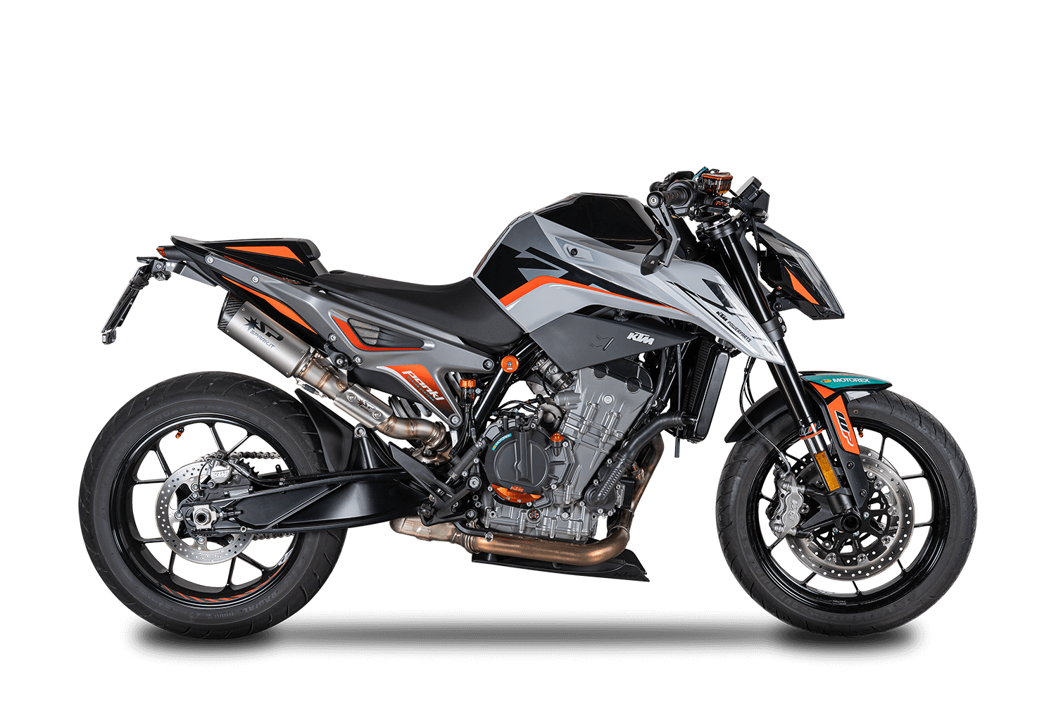KTM DUKE 790 L EGZOZ| SLIP-ONS  ''DYNO'' (23-24)