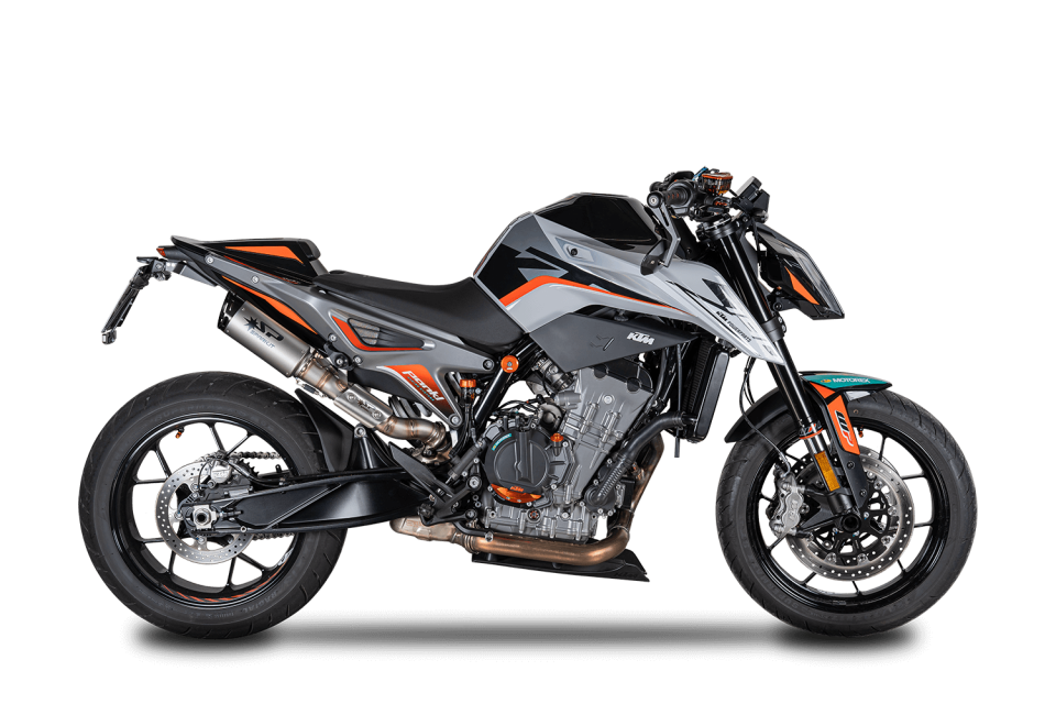 KTM DUKE 790 L EGZOZ| SLIP-ONS  ''DYNO'' (23-24)