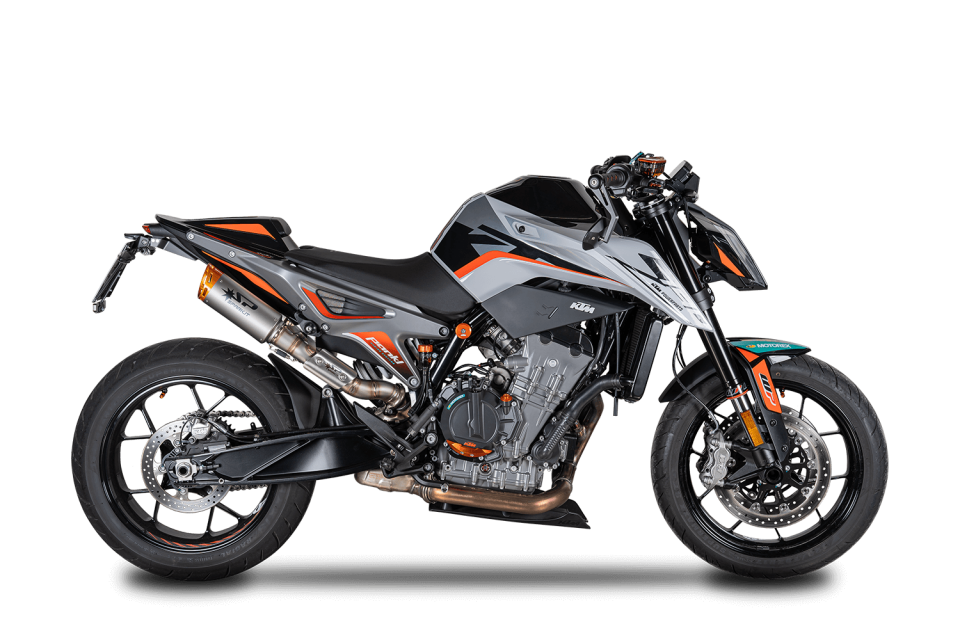 KTM DUKE 790 L EGZOZ| SLIP-ONS  ''DYNO'' (23-24)